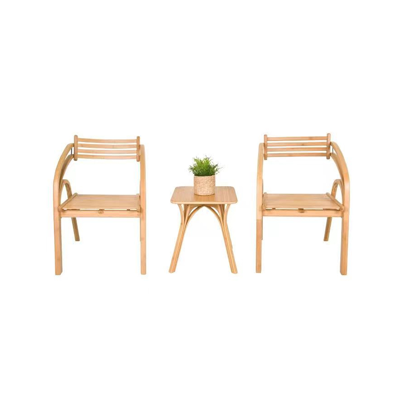 Fotel bambusowy